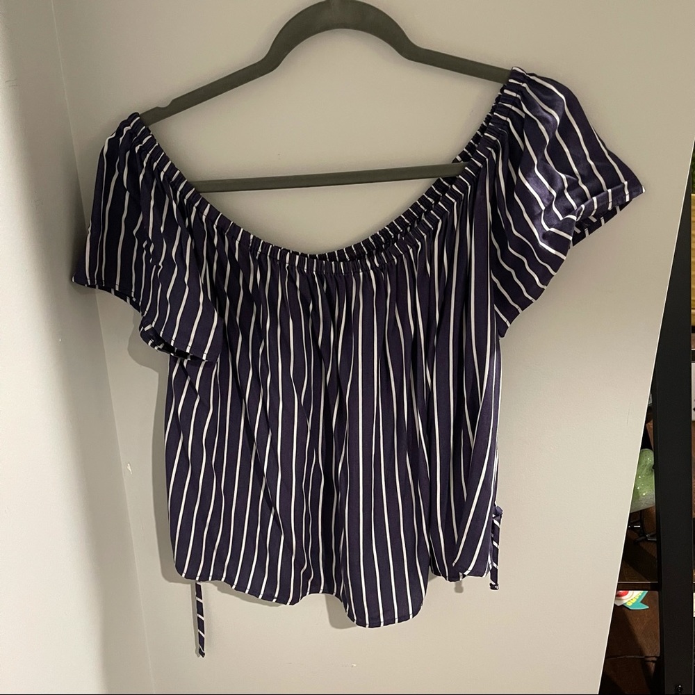 Off the shoulder shirt